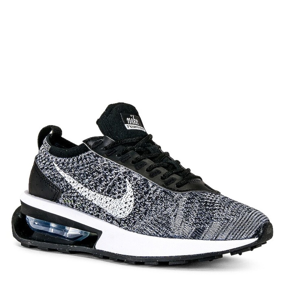 Nike Air Max Flyknit Racer Sneaker Tennis Shoes Lace Up Cushioned Swoosh Black 9